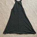 American Eagle Black Striped  Dress Photo 0