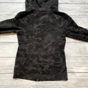 Lululemon Scuba Hoodie Light Cotton Fleece Incognito Camo Multi Grey Women 4 Black Photo 5