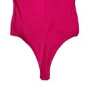 Naked Wardrobe Size XS Sculpted Seamless Tank Thong Bodysuit In Raspberry NEW Photo 2