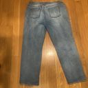 Time And Tru  women’s blue  light wash  straight jeans size 18 . Photo 6