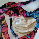 Maxine of Hollywood Vintage  Wrap Floral One Piece Swimsuit Photo 7