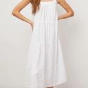 Rails NWOT  White Lightweight Flowy Square Neck Tank Midi Dress Medium Photo 6