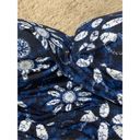 Bleu Rod Beattie New.  blue strapless swimsuit. Normally $129. Size 12 Photo 8