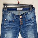 One Teaspoon One x  Revolve Super Duper low rise slim cropped jeans Pure Bleu 22 Photo 2