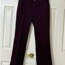 Ralph Lauren EUC  RL Classic Straight Burgundy Mid Rise Western Pockets Pants-12 Photo 0