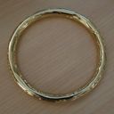 Trina Turk 💕💕 Textured Gold Bangle Bracelet NWT Photo 4