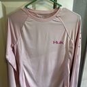 Huk Fishing Shirt Pink Photo 0