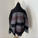 360 Cashmere 360 Sweater Womens Paula Striped Jacket Cardigan‎ small EUC Photo 4