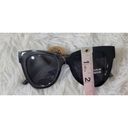 Frye NWT  and Co. Black Oversized Sunglasses Photo 6