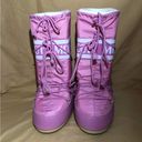 The Moon  Boot Women's Icon Nylon Cold Weather Boots In Pink Photo 7