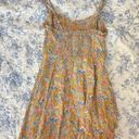 ZARA Mini Floral Ruffle Strap Sweetheart Neckline Colorful summer sun Dress Photo 4