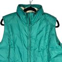 Woolrich  Womens Size L Quilted Puffer Vest Jacket Teal Green Full Zip Insulated Photo 1