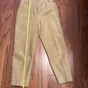 Moda Vintage  Spiegel genuine tan suede high waste pants - size 10. Photo 7