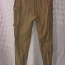 SheIn  Women's High Waisted Cargo Khaki Pants Photo 4