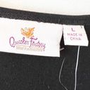 Quacker Factory  Black Ombr Sequin Cardigan Photo 2