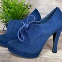 Fioni blue suede heels - Size: 7 Photo 0