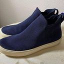 Rothy's Rothy’s The Chelsea Boot Slip on High Top Sneaker Boot in Blue Size 8 Photo 0