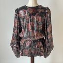 Ted Baker Juudie Bishop Long Sleeve Tie Front Blouse Photo 1