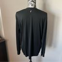 Zyia  Athletic Top Ribbed Black Long sleeve women’s XLARGE Photo 4