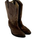 Shyanne  Donna Embroidered Western Boots Leather Classic Cowgirl Heeled Brown 9 Photo 1
