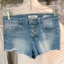 Wild Blue  Denim Jean Shorts Womens 3 Photo 1