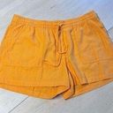 J.Crew  SEASIDE SHORTS LINEN BLEND YELLOW SHORTS WOMENS SIZE M NEW Photo 0