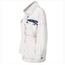 CAbi  White Bleach Wash Denim Drew Jacket Photo 1