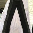 BCBGMAXAZRIA Black Faux Leather Legging Photo 1