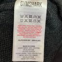 Gymshark  Movement Black Mesh Long Sleeve Hooded Drawstring Cropped Sweatshirt S Photo 3