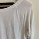 CAbi  Center Sweatshirt 5555 White Open Back Womens Size XS Casual Pullover Photo 3