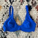 Victoria's Secret Vintage Y2K Underwire Blue Bikini Top 34B Photo 0