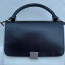 CELINE  Trapeze Calfskin Leather Patent Trapeze Bag Photo 5