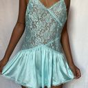 Maidenform Vintage Teal Babydoll Fairy Lingerie Photo 3