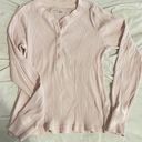 Aerie baby pink long sleeve Photo 0