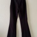 Princess Polly  Jensen Black Flare Slacks Size 2 Photo 4