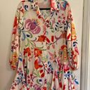 Floral Button Down Dress Multi Size M Photo 0