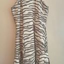 Rebecca Taylor  Snow Tiger Print Flare Dres size 4 Photo 0