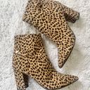 Guess The Cora Cheetah Print Bootie Size 7 Tan Black K255 Photo 1