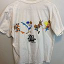 Looney Tunes Space Jam Vintage Style Graphic Short Sleeve T-Shirt Unisex Size Medium Photo 5