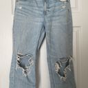 American Eagle super hi rise ankle straight jean Photo 1