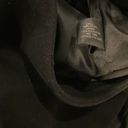 Anne Klein Women's 100% Wool Black Long Coat Size M bust 38 Button Down Photo 2