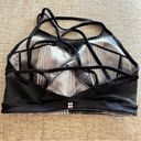 Sweaty Betty  Celestial Reversible Crop Top Sports Bra Open Back Strapy Large Photo 3