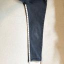 Abercrombie & Fitch Ankle Straight Ultra High Rise Jeans in Washed Black Size 27 Photo 6