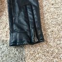 Amuse Society Black Vegan Leather Jacket - Moto Jacket Size Small Photo 7