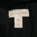 Garnet Hill  black turtleneck dress in size medium Photo 3