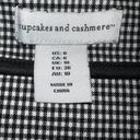 Cupcakes and Cashmere   Black &White Gingham Checkered Tank Top NWOT Size 6 Photo 5