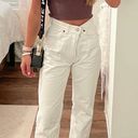 ZARA white wide leg jeans Photo 0