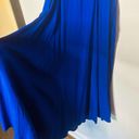 Yumi Kim  Mercer Street Button Down Royal Blue Smocked Back Midi Dress size M Photo 6