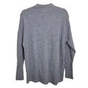 a.n.a . A New Approach Womens Medium Pullover Long Sleeve Blue Tweed Sweater Photo 1