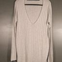 Kimchi Blue NWOT  X Urban Outfitters Gray V Neck Sweater Photo 0